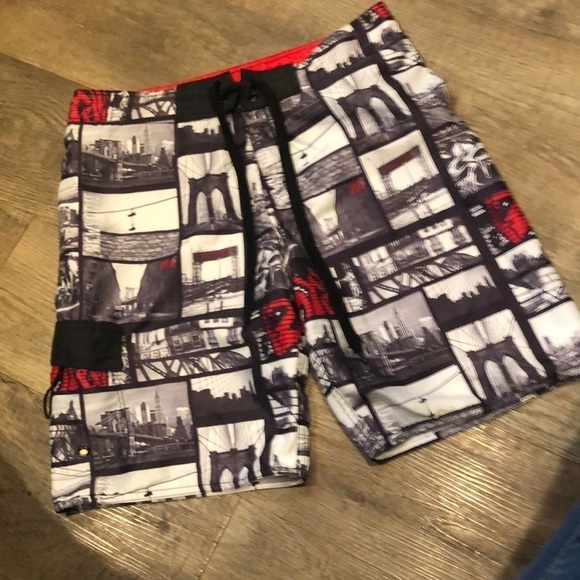 Carbon Board Shorts NYC - Picture 2 of 7